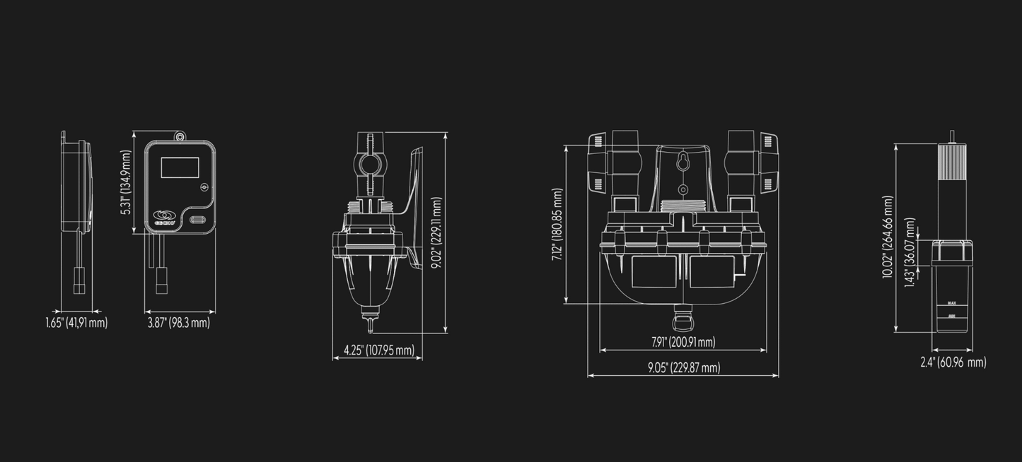 Gecko Waterlab Kit with in.touch 3+