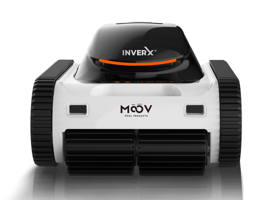MOOV InverX M45XC – Robot Nettoyeur Sans Fil pour Piscine Creusée