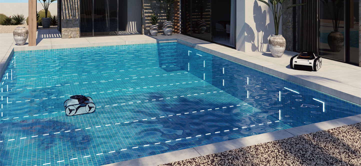 Robot piscine sans fil Moov InverX M60XC