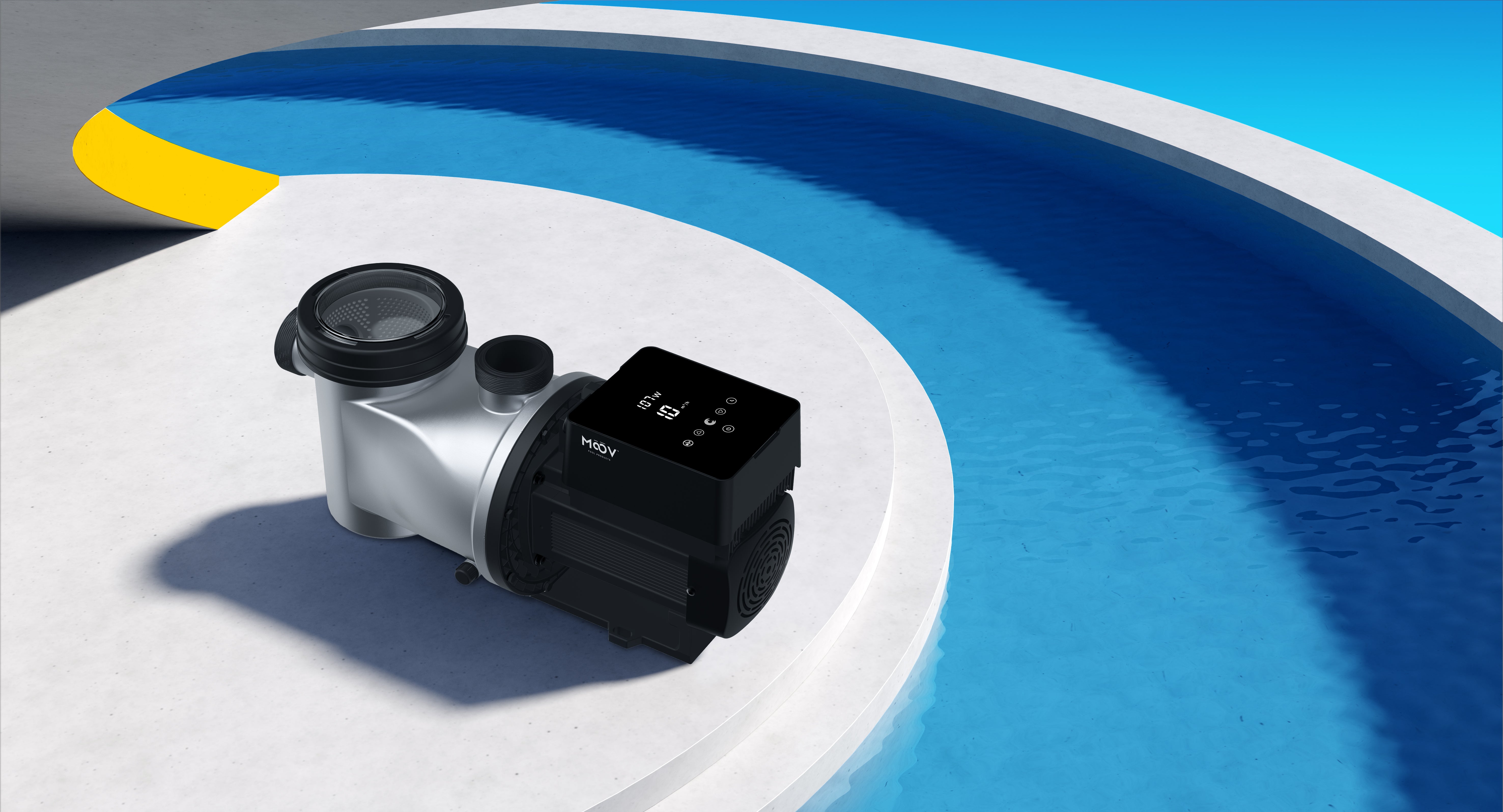 Moov MP15Ai 1.25 HP – Variable Speed ​​Pump – AQUA FIBRE INNOVATION