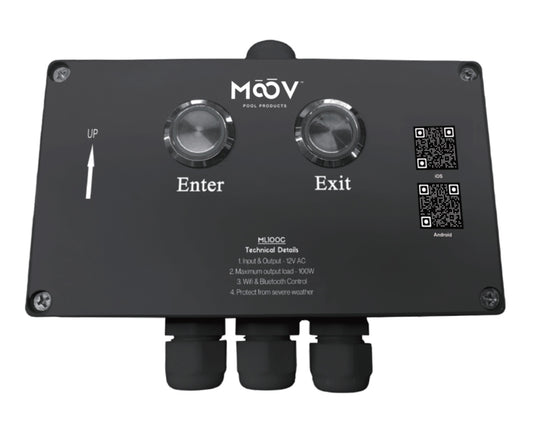 Contrôleur Éclairage Piscine WiFi Bluetooth MOOV ML100C