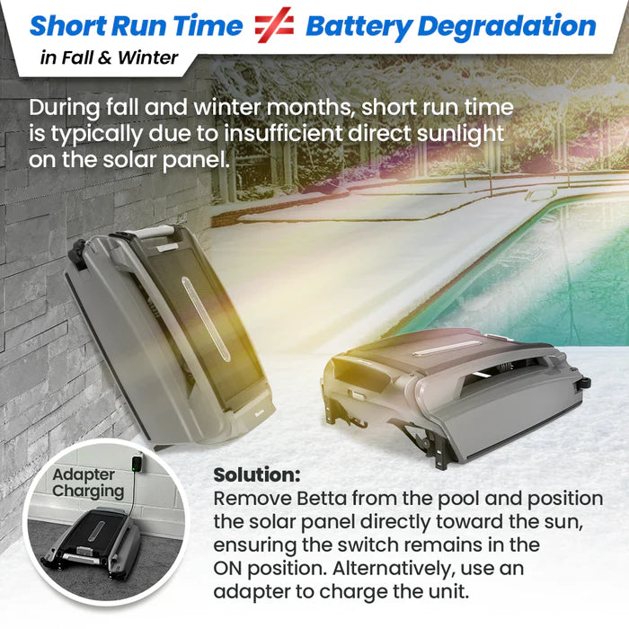 Betta SE Plus - Solar-Powered Surface Skimmer Robot