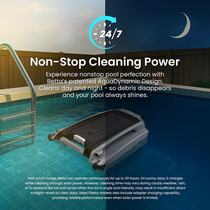 Betta SE Plus - Solar-Powered Surface Skimmer Robot