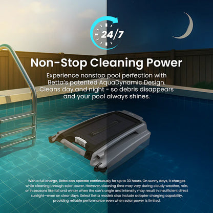 Betta SE Plus - Solar-Powered Surface Skimmer Robot