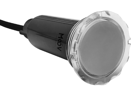 MOOV Mini LED 1.5" RGB avec câble 100 pieds